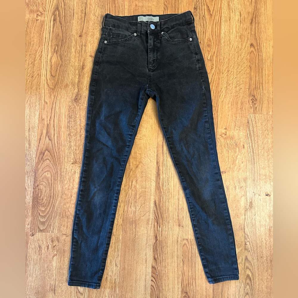 Topshop Moto Sidney Black Skinny